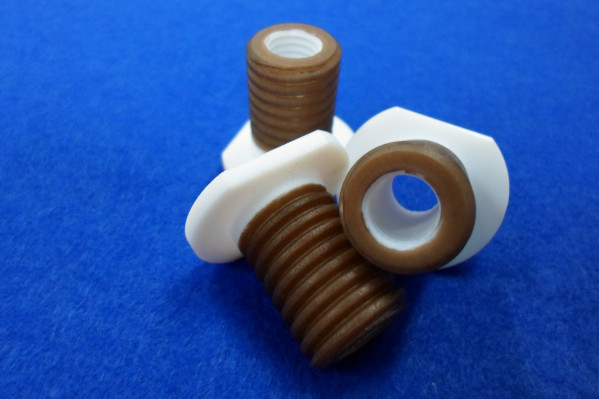 PTFE Components Chemically Etched